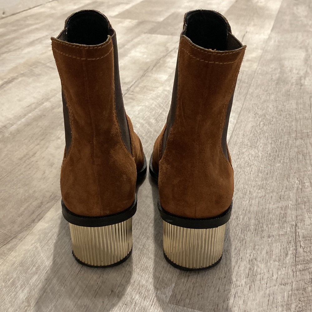 Rebecca Minkoff Saddle Suede Bootie RJ - Picture 4 of 10